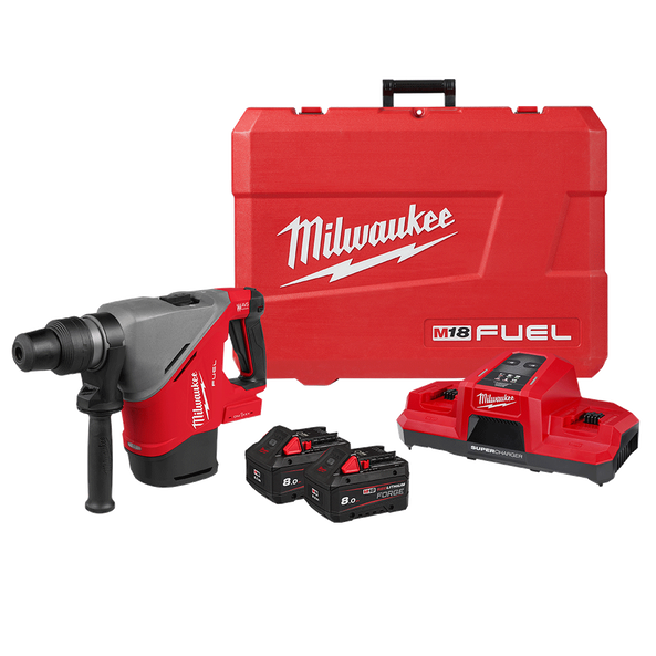 M18 FUEL™ 40mm SDS Max Rotary Hammer w/ VACLINK™ and ONE-KEY™ Kit